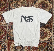 Nas Vintage T-Shirt L 1999 I Am  HipHop 90s R...