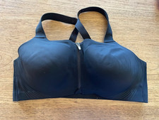 Victoria's Secret Black 36D VSX Knockout Front-Close Sports Bra High Impact