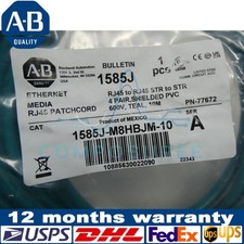 NEW Allen Bradley 1585J-M8HBJM-10 Ethernet Media Patch Cord 10m 600v-ac