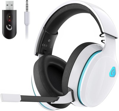 Gaming Headset Kabellos PS5 PC Switch 2,4 GHz Bluetooth 5.4 RGB 4