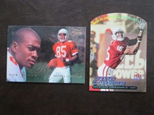 Two Fleer Rob Moore Arizona Cardinals Football Cards - See Below