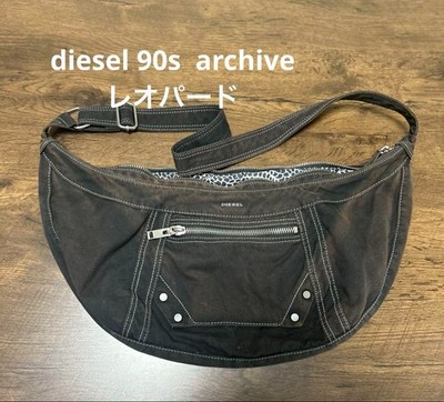 archive DIESEL shoulder bag Y2K black