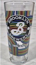 2 X Brooklyn Stonewall Inn IPA Pint Glasses Brand New Pub Man Cave