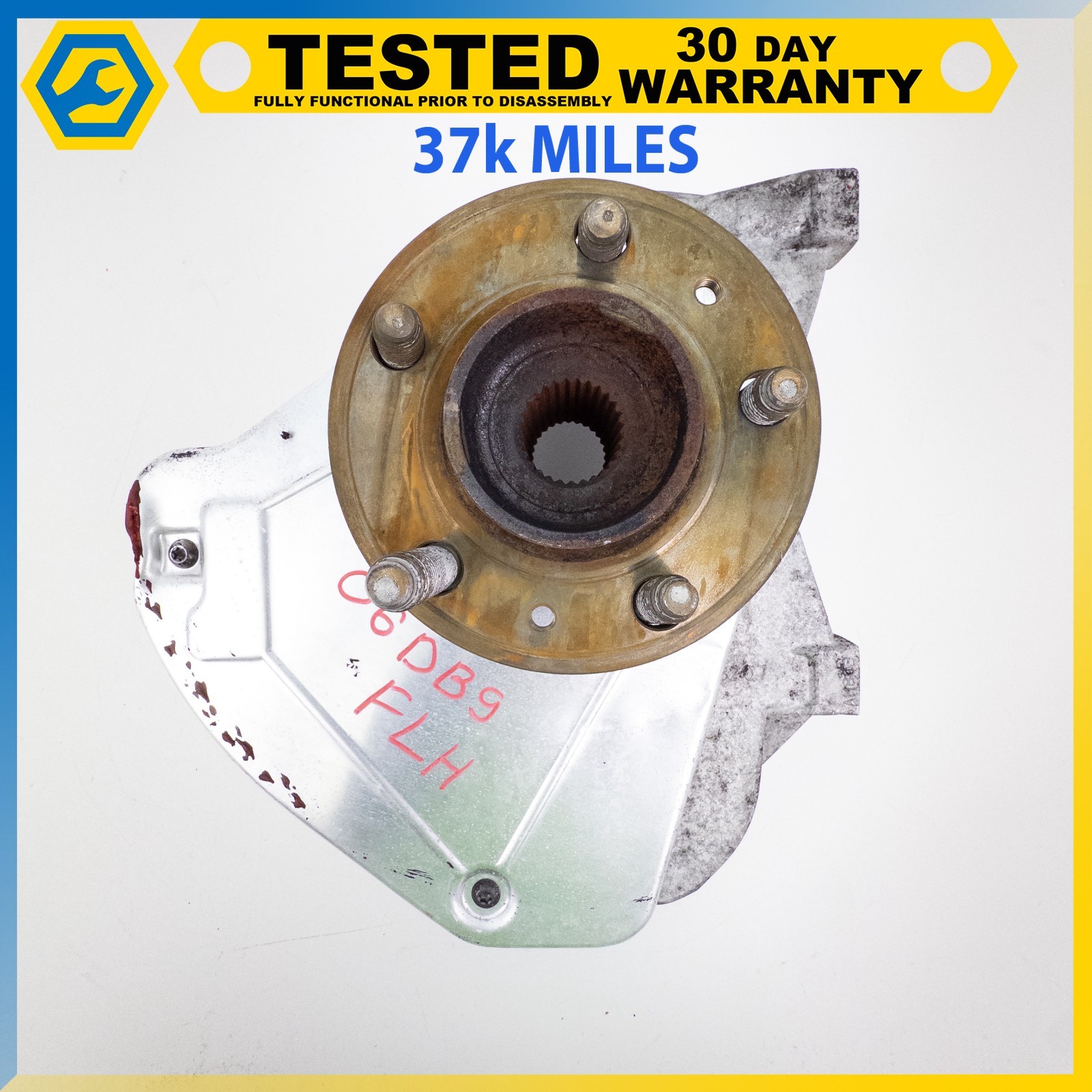 05-16 ASTON MARTIN DB9 V8 VANTAGE FRONT LEFT KNUCKLE HUB BEARING ASSEMBLY OEM