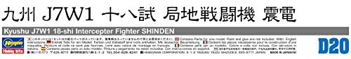 Hasegawa 1/72 Japanese Navy Kyushu J7W1 18SHI Shinden D20 aus Japan NEU 192163 - Bild 2 von 5