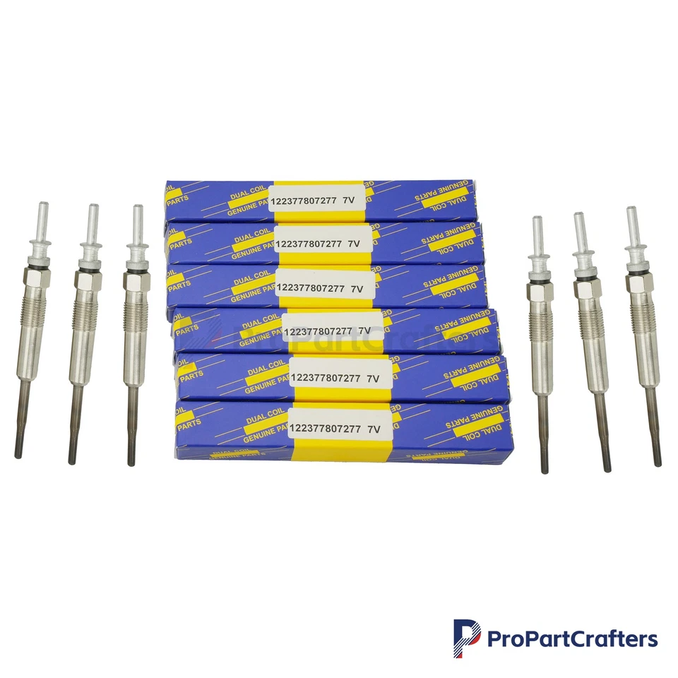 6x Fit BMW E90 335d 09-11 E70 X5 09-13 For BOSCH Glow Plugs Set 0250603009 80045 — 第 4/4 张图片