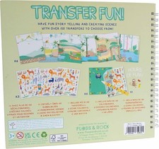 Floss Rock Jungle Transfer Fun for Ages 3 and Up, 9.44-inch Length, Creative