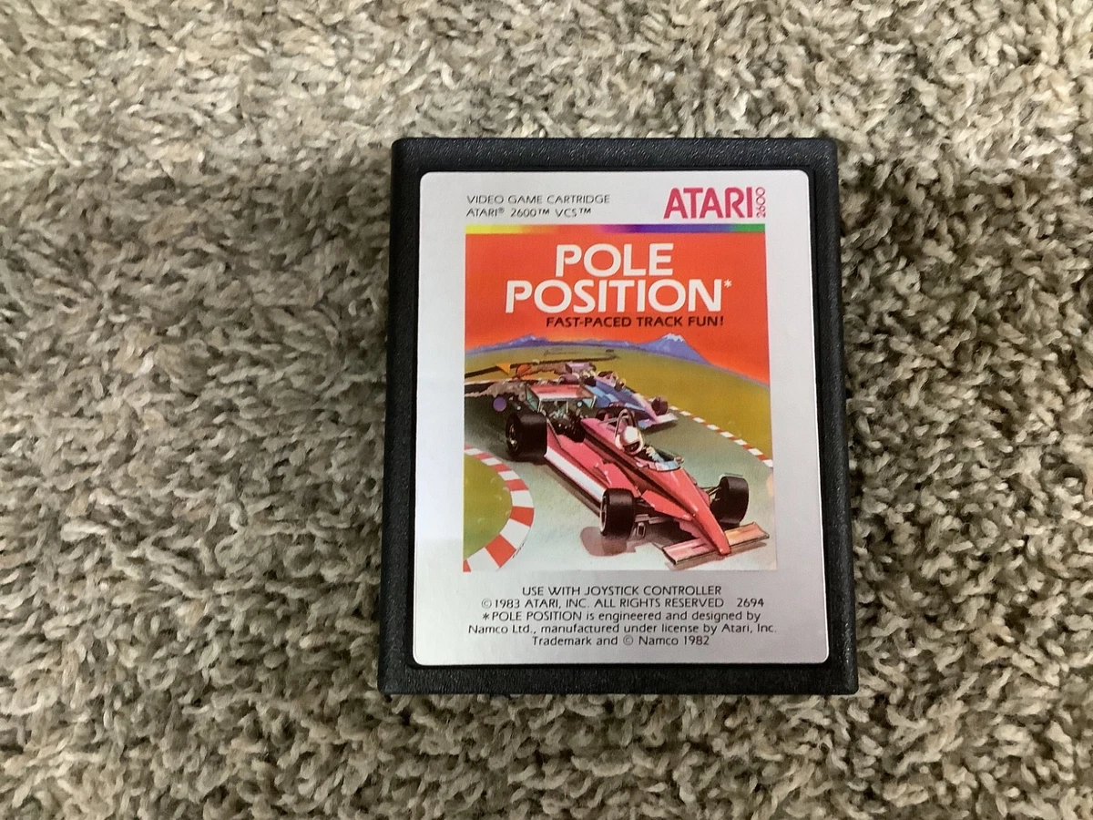 Atari 2600 Video Games Racing Pole Position for sale | eBay