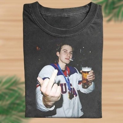 Funny Jack Hughes Usa Gold Hockey Shirt, Patriotic Hockey Fan Shirt, Hockey Tee