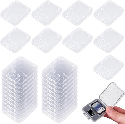 Speicherkartenhüllen 30 Stück Transparent SD TF Karten Aufbewahrung Case