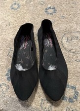 Skechers Air Cooled Memory Foam Flats Black Size 8