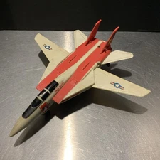 Vintage 1983 Kenner Power Movers ~ Tough N Ready F-14 Fighter Jet ~ Works