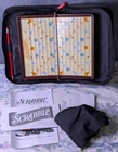 VTG Hasbro Scrabble Game Folio Edition 2001 Zippered Travel Crossword Board Game