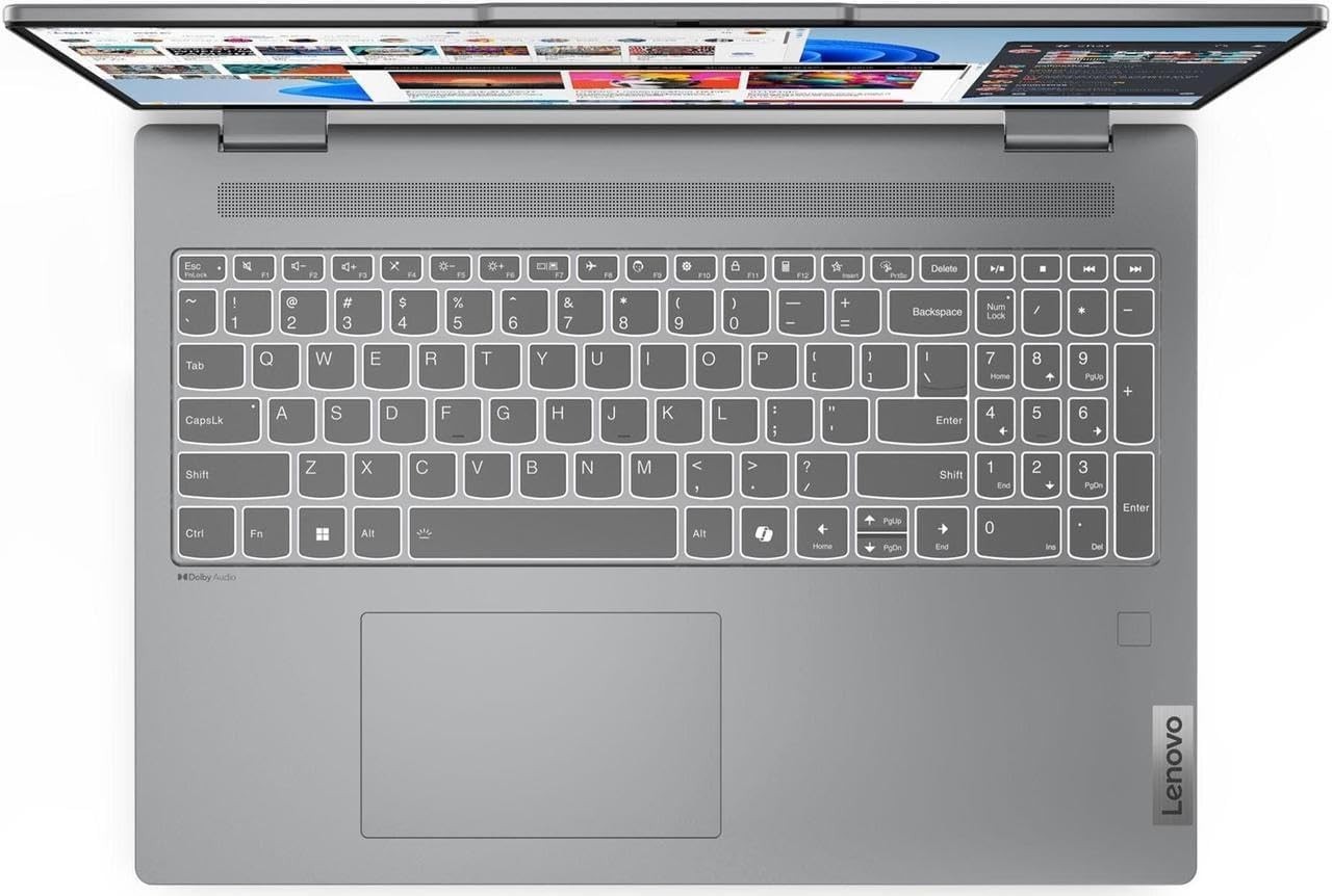 Lenovo IdeaPad 5 2-in-1 16" Touch Core 5 120U Backlit KB CAM FPR 2Y 9