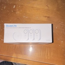 GoveeLife Water Leak Detector 1S with Smart Gateway 1S White