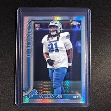 🐸LX 2025 TOPPS CHROME FOOTBALL PRISM REFRACTOR RC TYLEIK WILLIAMS #364