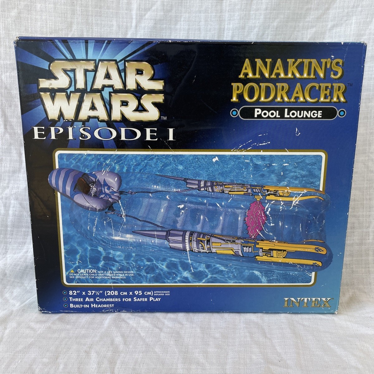 Vintage Rare Star Wars Anakin's Podracer Pool Intex Inflatable
