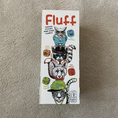Fluff Rolling Dice Game Bananagramme Family Fun 8+ 2 bis 4 Spieler