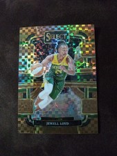 2024 Panini Select WNBA - Concourse Jewell Loyd #6 Bronze Checker Prizm /49