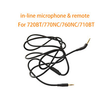 3.5mm to 2.5mm Audio Cable with Inline Remote for JBL Tune 770NC 760NC Headphone
