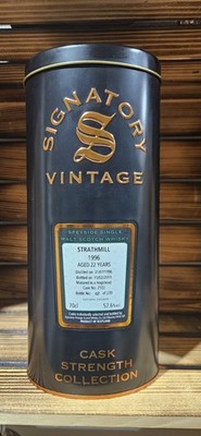 Signatory Strathmill 1996 Speyside Single Malt Scotch Whisky 22 Years