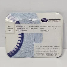 NEW Creative Memories TAPE RUNNER REFILL 34’ DOUBLE SIDED ADHESIVE