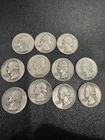 Lot (11) 1950s Quarters 50/52/53/57/58/59