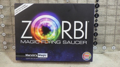 Marvins magic Zorbi magic flying saucer amazing illusion as is see pics and info