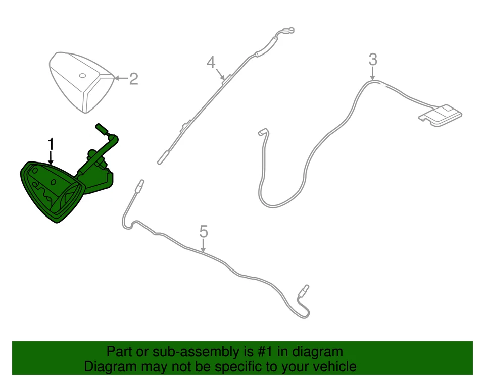 正品日产天线 28208-3LM0A — 第 2/3 张图片