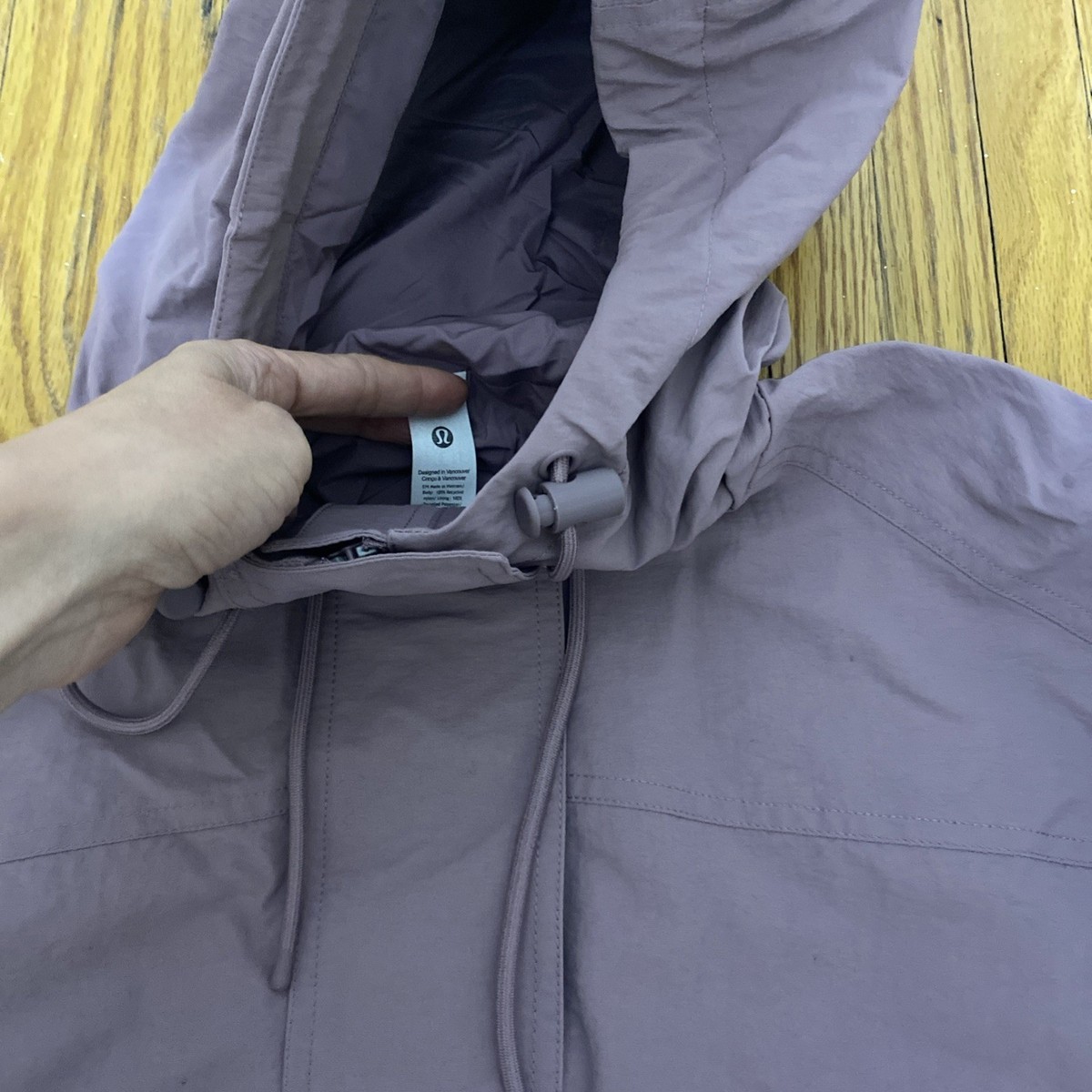 LULULEMON Hooded Utility Jacket Lavender Size S Orig. $198 NEW | eBay