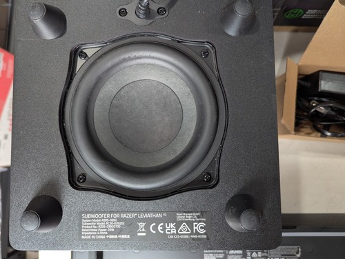 Enceintes gaming Bluetooth Razer Leviathan V2 (2 pièces) noires testées et fonctionnelles #1 - Photo 13/13
