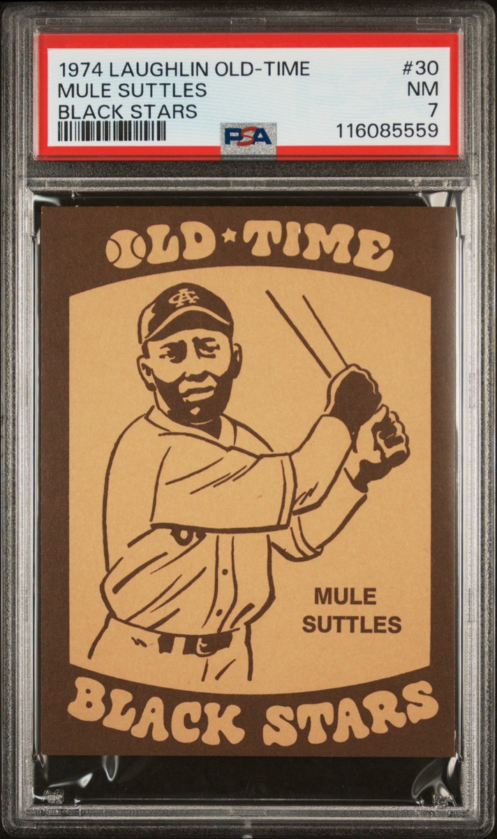 vintage an・an no.30 1974 Laughlin Old Time Black Stars #30 Mule Suttles PSA 7 NM | eBay
