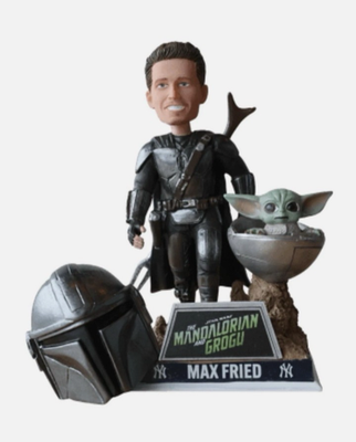 2026 NY Yankees Max Fried Star Wars Bobblehead Mandalorian