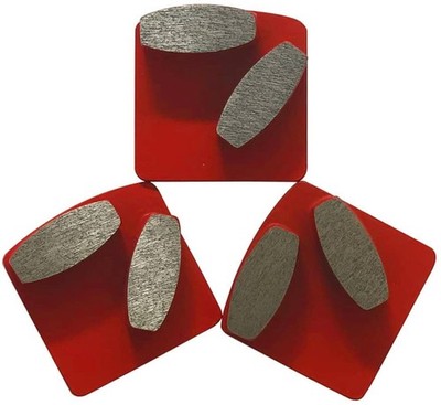 Diamond Concrete Grinding Discs for Husqvarna Redi-Lock, Medium Bond, Set of ...