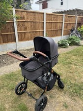 Image of Dark Grey Ickle Bubba Cosmo Pushchair Stroller