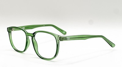 Muse 35-003059 Green Rectangle Authentic Eyeglass Frames 53-18-145