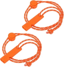 Emergency Whistle, Safety Survival Whistles with Lanyard, High Pitch Survival Wh