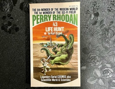Perry Rhodan # 43 Life Hunt Kurt Brand 1974