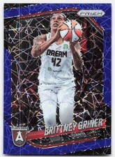 2025 Panini Prizm WNBA #46 Brittney Griner Blue Velocity Prizms Atlanta Dream