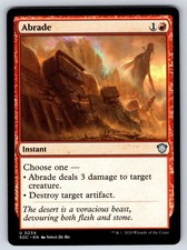 Abrade - 234 Commander: Secrets of Strixhaven - NM/M - Magic: The Gathering