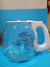 Mr. Coffee Replacement 12-Cup Glass Carafe, White