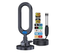 Wuminglu 2025 4K Digital Antenna HD TV Up to 380 Miles Long Range Local Channels