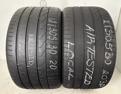 NO SHIPPING ONLY LOCAL PICK UP 2 Tires 305 30 20 Pirelli P Zero L