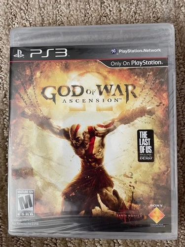 PS3 God of War Ascension game (brand new, sealed)