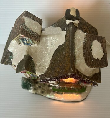 Vintage Victoria Falls - Porcelain Lighted House - CAFE