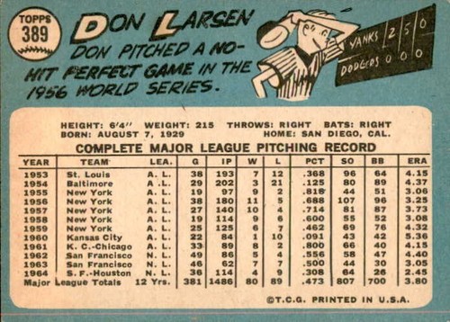 1965 Topps Baseball #301-#597 Various Grades, You Pick, Low Combined Shipping! - Picture 58 of 180