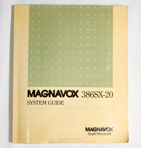 Vintage Magnavox 386SX-20 System Guide 3.5" floppies ST533B11 - 第 1/4 張圖片