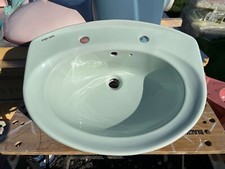 Armitage Shanks Semi Recessed 'Tiffany' Vanity Basin in Aqua