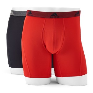 adidas men's relaxed performance climalite boxer brief underwear