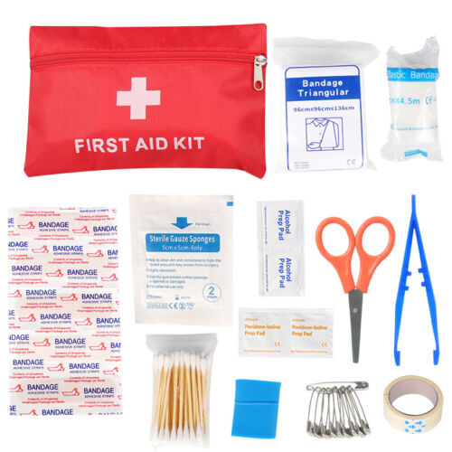 79pcs First Aid Kit Bag All Purpose Emergency Survival Home Car Medical Bag - Afbeelding 1 van 10